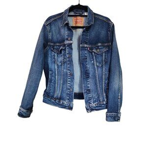 Levi's Blue Denim Jean Jacket Mens size Small